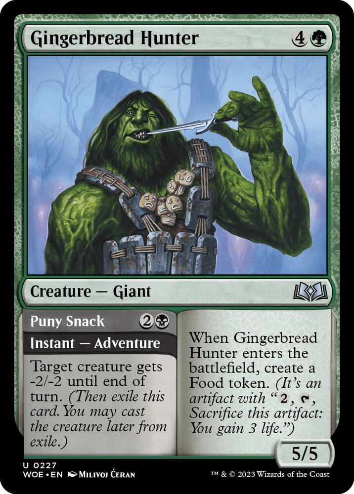 Gingerbread Hunter, Wilds of Eldraine 227