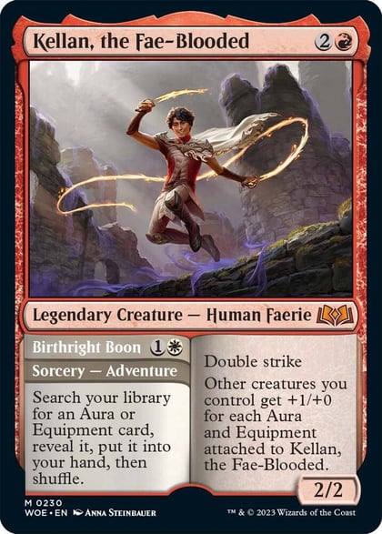 Kellan, the Fae-Blooded, Wilds of Eldraine 230