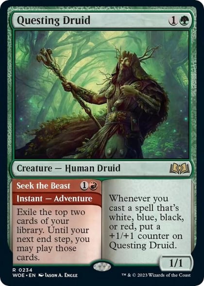 Questing Druid, Wilds of Eldraine 234