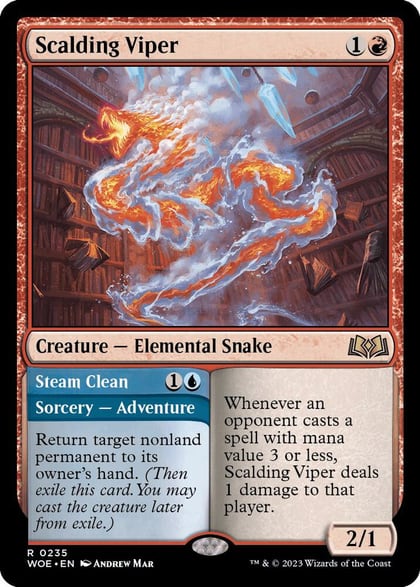 Scalding Viper, Wilds of Eldraine 235