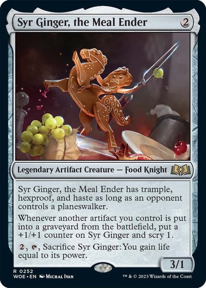 Syr Ginger, the Meal Ender, Wilds of Eldraine 252