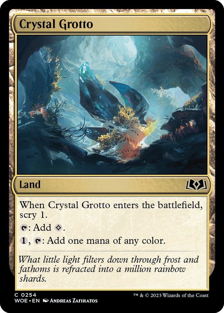 Crystal Grotto, Wilds of Eldraine 254
