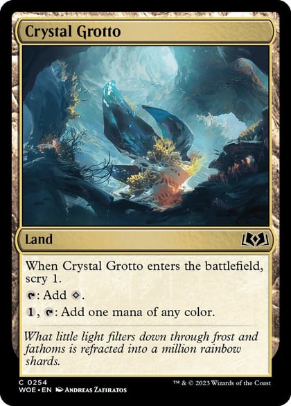 Crystal Grotto, Wilds of Eldraine 254