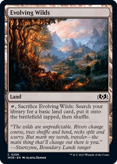 Evolving Wilds, Wilds of Eldraine 256