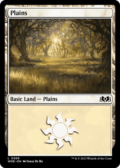Plains (0268), Wilds of Eldraine 268