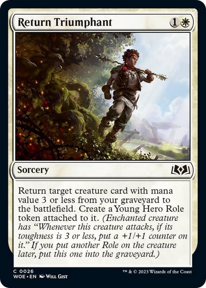 Return Triumphant, Wilds of Eldraine 26