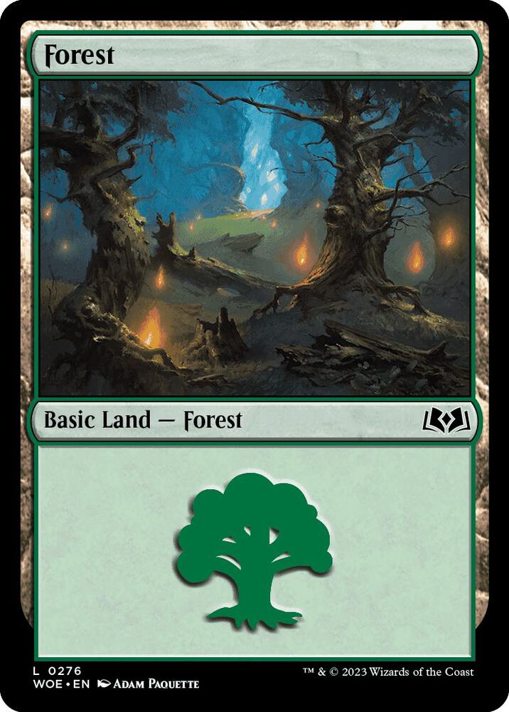 Forest (0276), Wilds of Eldraine 276