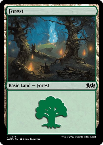 Forest (0276), Wilds of Eldraine 276