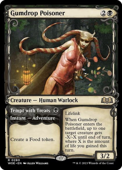Gumdrop Poisoner (Showcase), Wilds of Eldraine 280