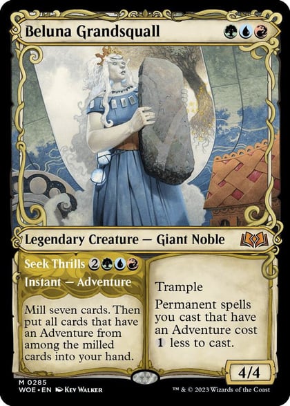 Beluna Grandsquall (Showcase), Wilds of Eldraine 285