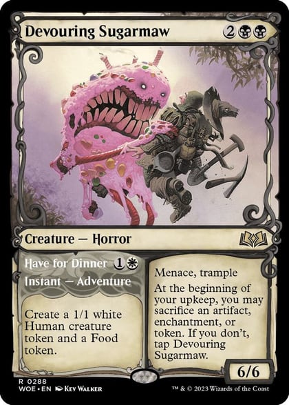 Devouring Sugarmaw (Showcase), Wilds of Eldraine 288