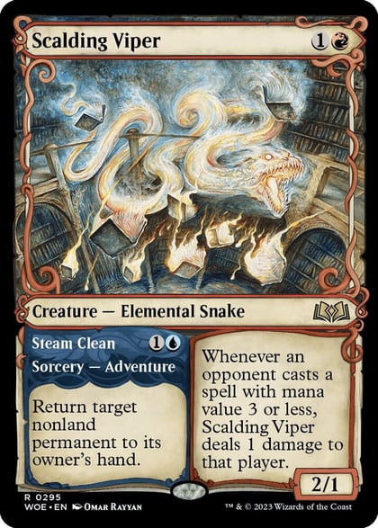 Scalding Viper (Showcase), Wilds of Eldraine 295
