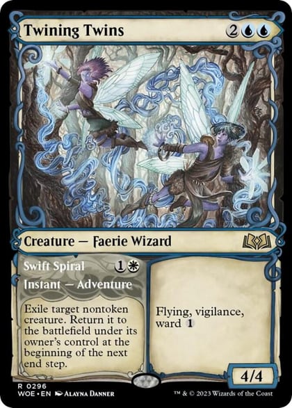 Twining Twins (Showcase), Wilds of Eldraine 296