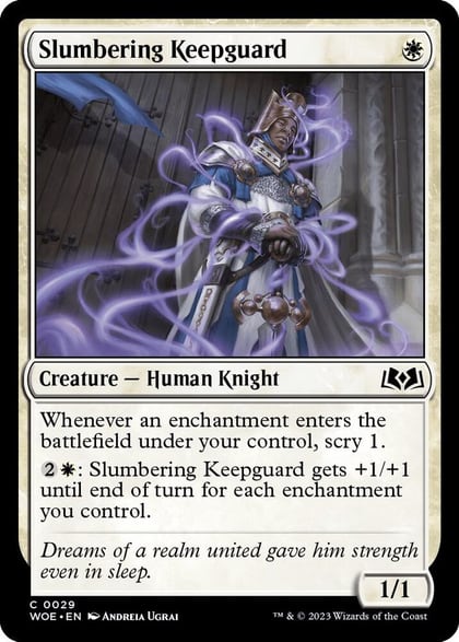 Slumbering Keepguard, Wilds of Eldraine 29