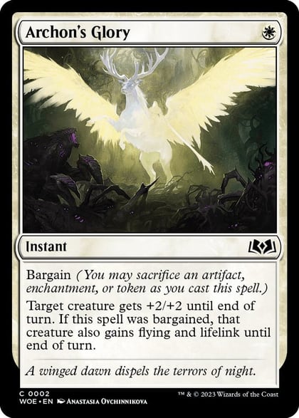 Archon's Glory, Wilds of Eldraine 2