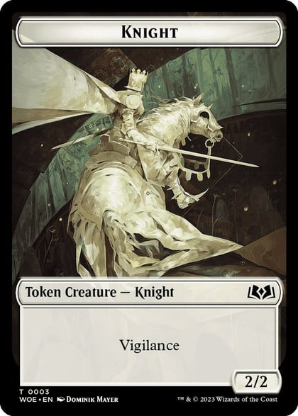 Knight Token, Wilds of Eldraine 3