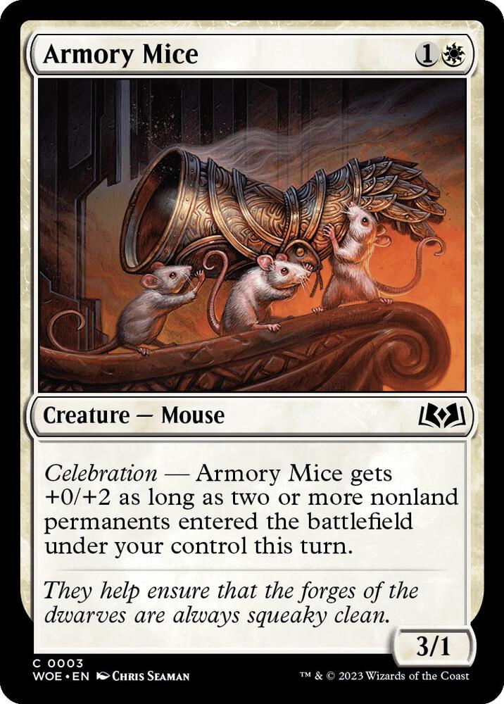 Armory Mice, Wilds of Eldraine 3