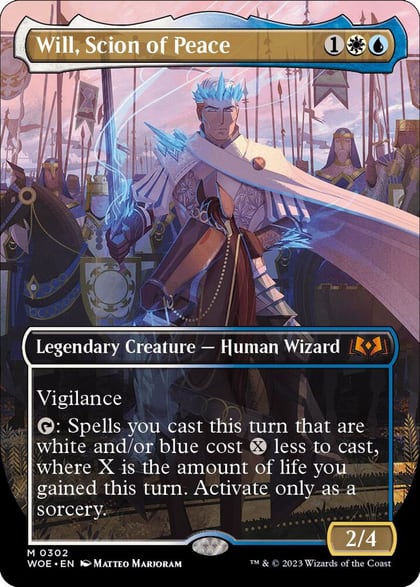 Will, Scion of Peace (Borderless), Wilds of Eldraine 302