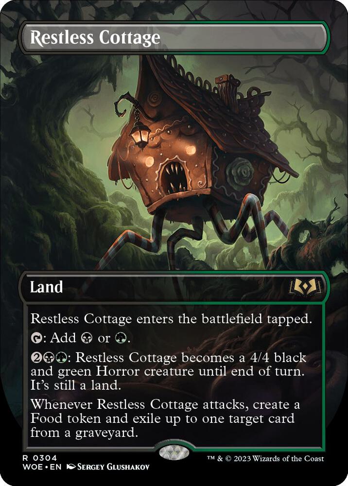 Restless Cottage (Borderless), Wilds of Eldraine 304
