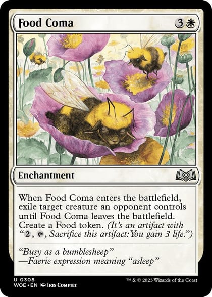 Food Coma, Wilds of Eldraine 308