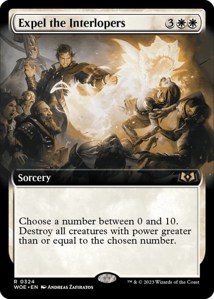 Expel the Interlopers (Extended Art), Wilds of Eldraine 324