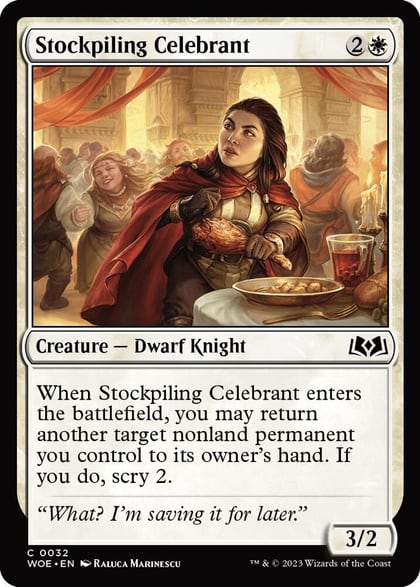 Stockpiling Celebrant, Wilds of Eldraine 32