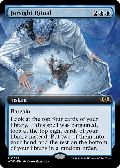 Farsight Ritual (Extended Art), Wilds of Eldraine 332