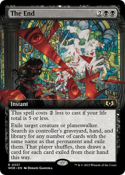 The End (Extended Art), Wilds of Eldraine 337