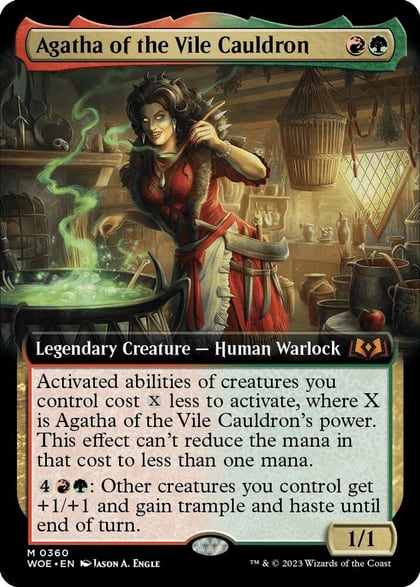 Agatha of the Vile Cauldron (Extended Art), Wilds of Eldraine 360