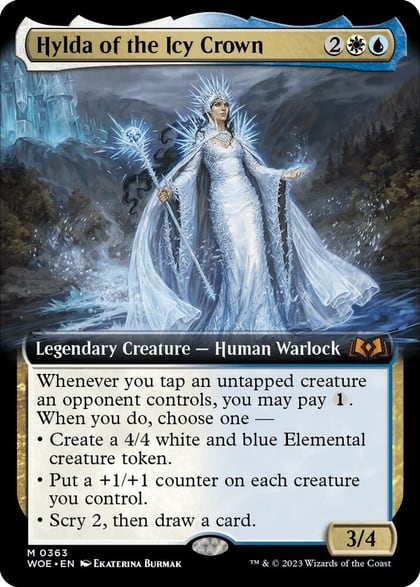 Hylda of the Icy Crown (Extended Art), Wilds of Eldraine 363