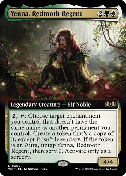 Yenna, Redtooth Regent (Extended Art), Wilds of Eldraine 365