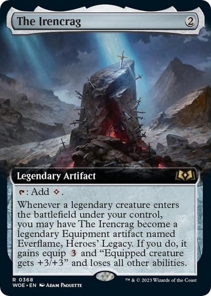 The Irencrag (Extended Art), Wilds of Eldraine 368