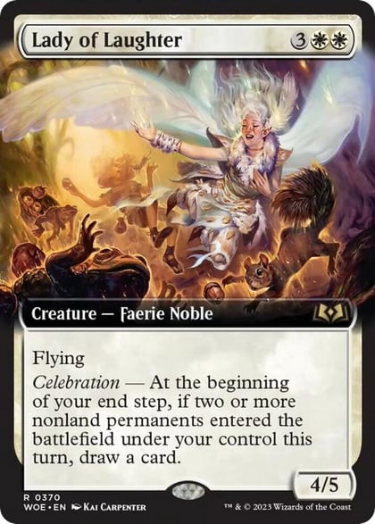 Lady of Laughter (Extended Art), Wilds of Eldraine 370