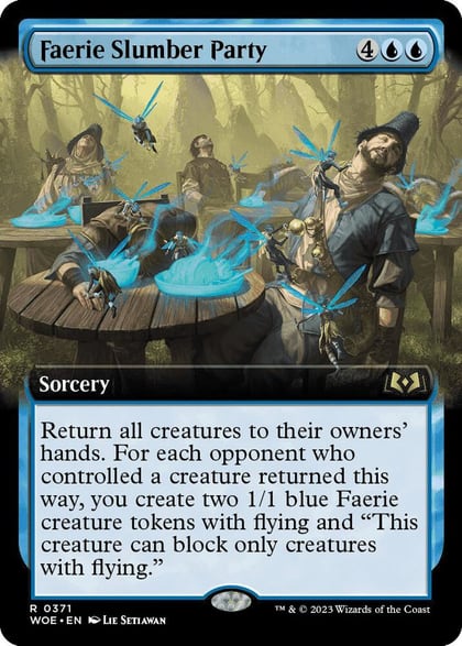 Faerie Slumber Party (Extended Art), Wilds of Eldraine 371