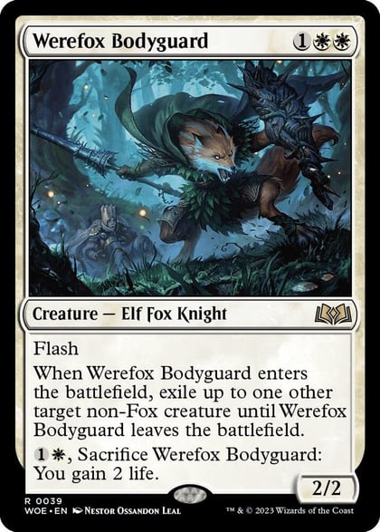 Werefox Bodyguard, Wilds of Eldraine 39