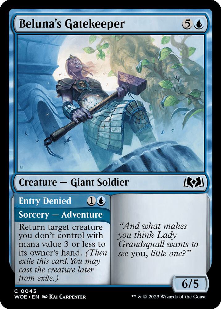 Beluna's Gatekeeper, Wilds of Eldraine 43