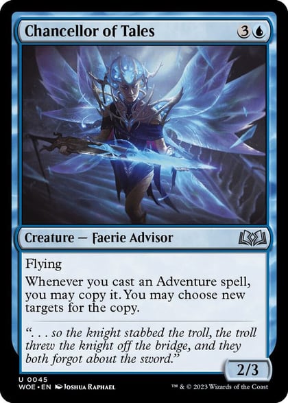 Chancellor of Tales, Wilds of Eldraine 45