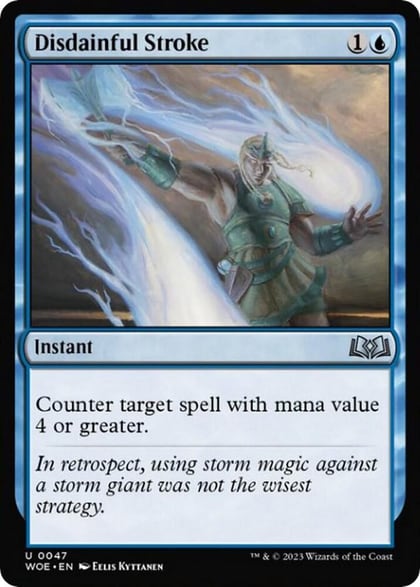 Disdainful Stroke, Wilds of Eldraine 47