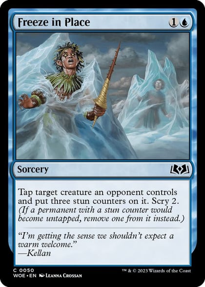 Freeze in Place, Wilds of Eldraine 50