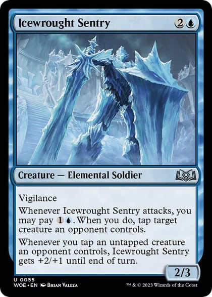 Icewrought Sentry, Wilds of Eldraine 55