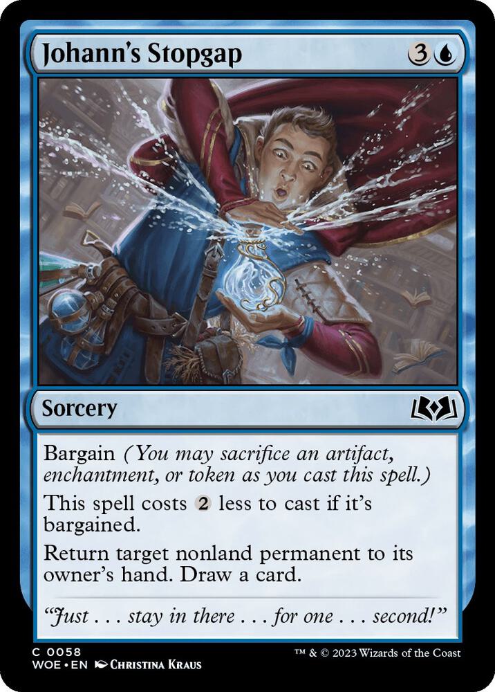 Johann's Stopgap, Wilds of Eldraine 58