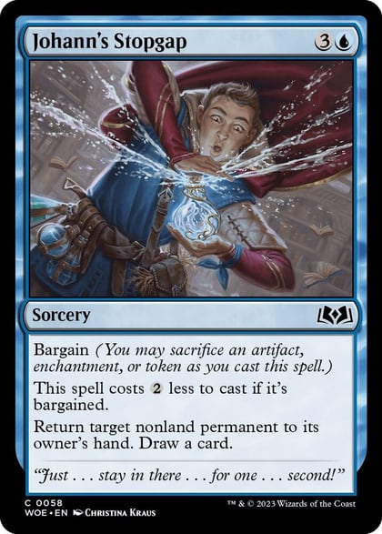 Johann's Stopgap, Wilds of Eldraine 58