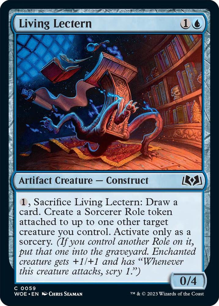 Living Lectern, Wilds of Eldraine 59