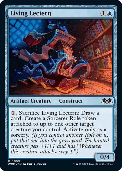 Living Lectern, Wilds of Eldraine 59