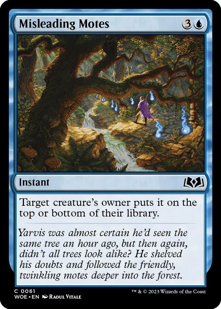 Misleading Motes, Wilds of Eldraine 61