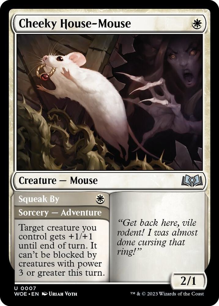 Cheeky House-Mouse, Wilds of Eldraine 7