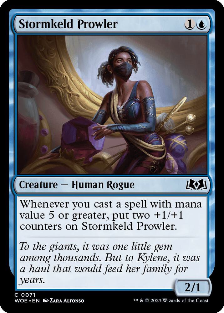 Stormkeld Prowler, Wilds of Eldraine 71