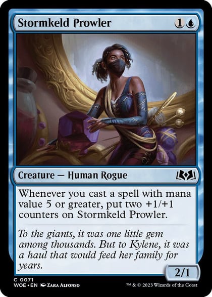 Stormkeld Prowler, Wilds of Eldraine 71