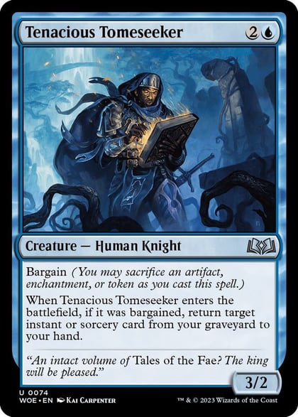 Tenacious Tomeseeker, Wilds of Eldraine 74