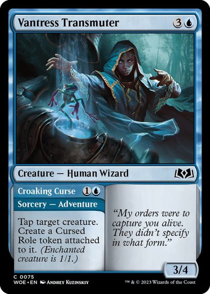 Vantress Transmuter, Wilds of Eldraine 75